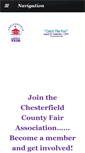 Mobile Screenshot of chesterfieldcountyfair.org